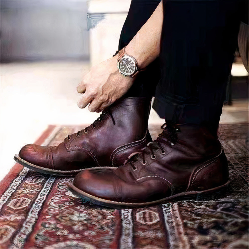 Klassische Herren Schnürstiefel Everett