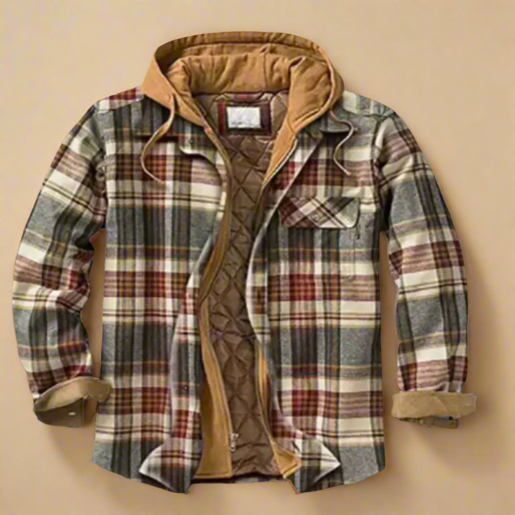 Emanuel Herren Winterjacke aus Flanell