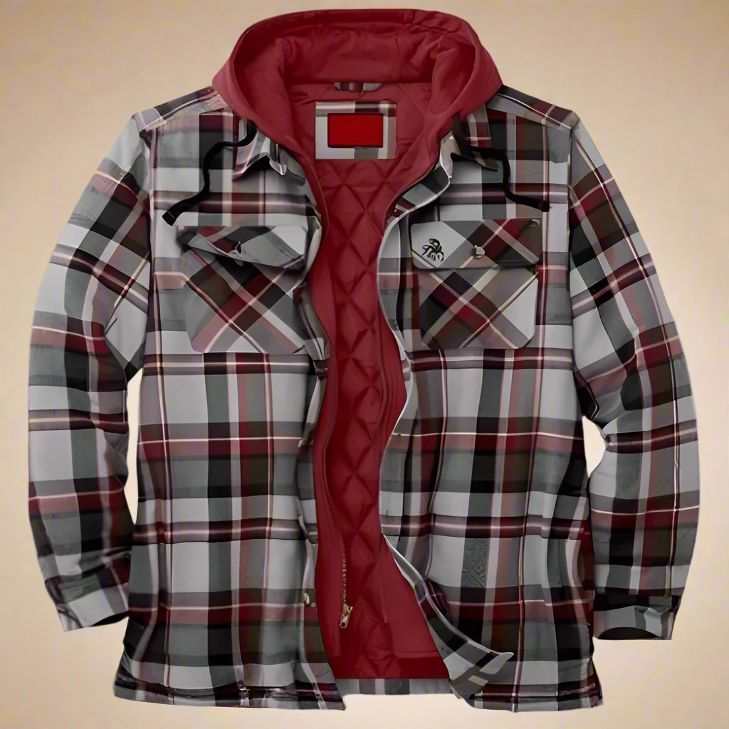 Emanuel Herren Winterjacke aus Flanell