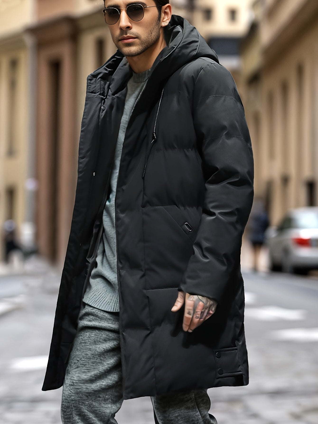 Herren Winter-Kissenjacke Ortrud im lässigen Stil