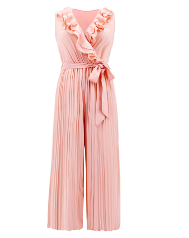 Komfortabler Jumpsuit mit hübschen Falten