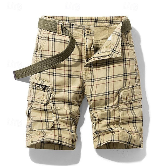 Herren Cargo Shorts kariert - Hartmut