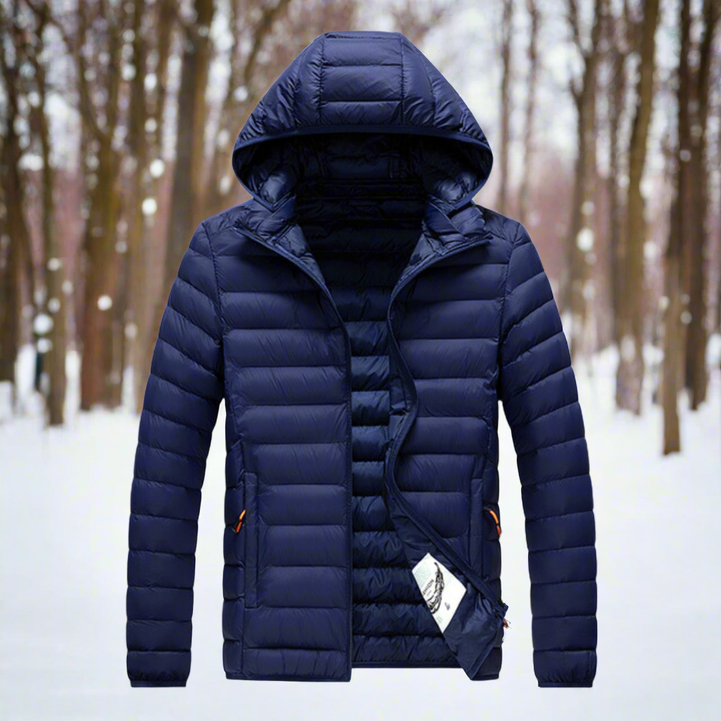 Wasserdichte Herren-Winterjacke im klassischen Stil - Aurelio