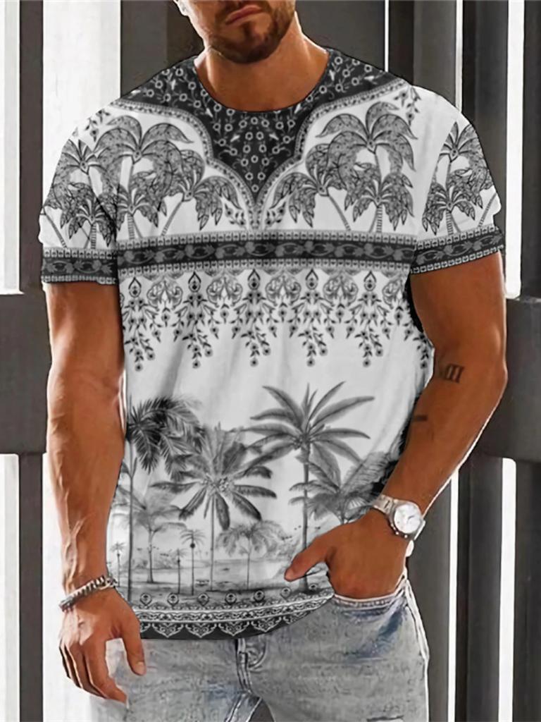 Herren Sommerhemd im klassischen Boho-Stil - Masson