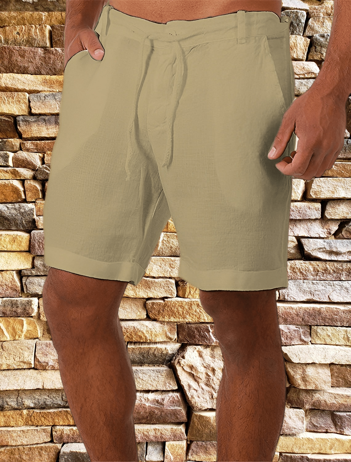 Leinen-Shorts für Herren - Modell Marco