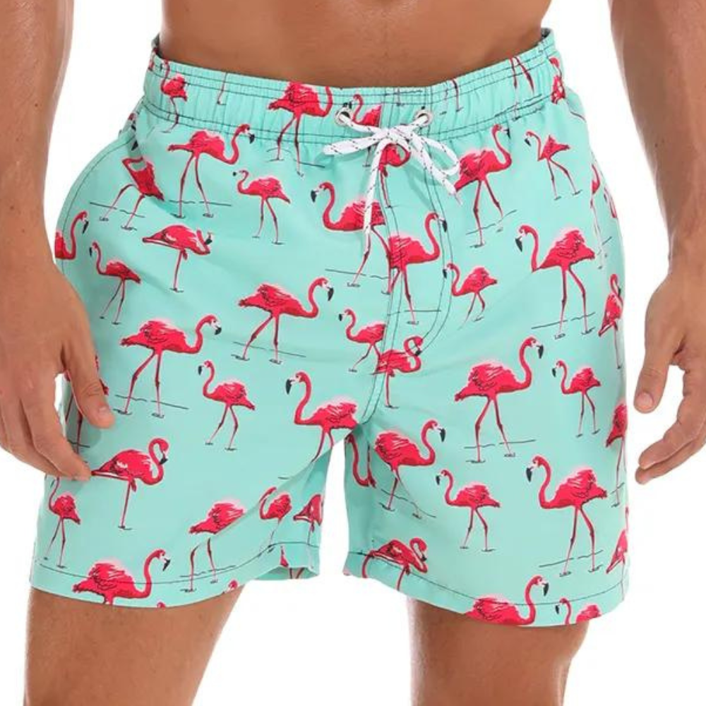 Sommerliche, leichte Badeshorts von Kjell