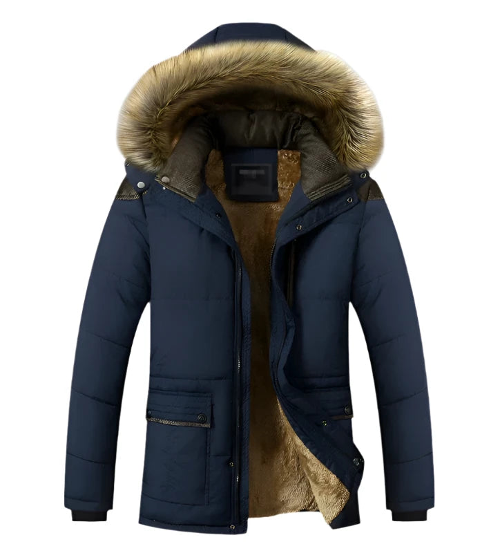Coole Winterjacke mit Kapuze – Caleb