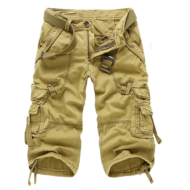 Sommer Cargoshorts für Herren mit vielen Taschen – Faustus