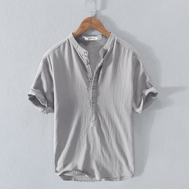 Bonafita Jack: Linen-Cotton Shirt