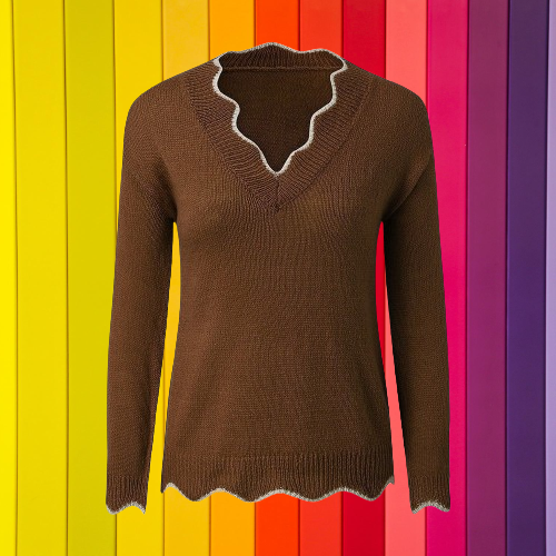 Stilvoller Frühlings-Pullover mit hoher Wärmefunktion