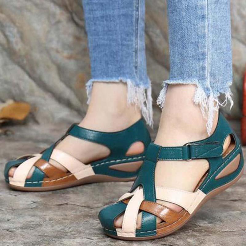 Agatha: Orthopädische Sandalen im Vintage-Stil