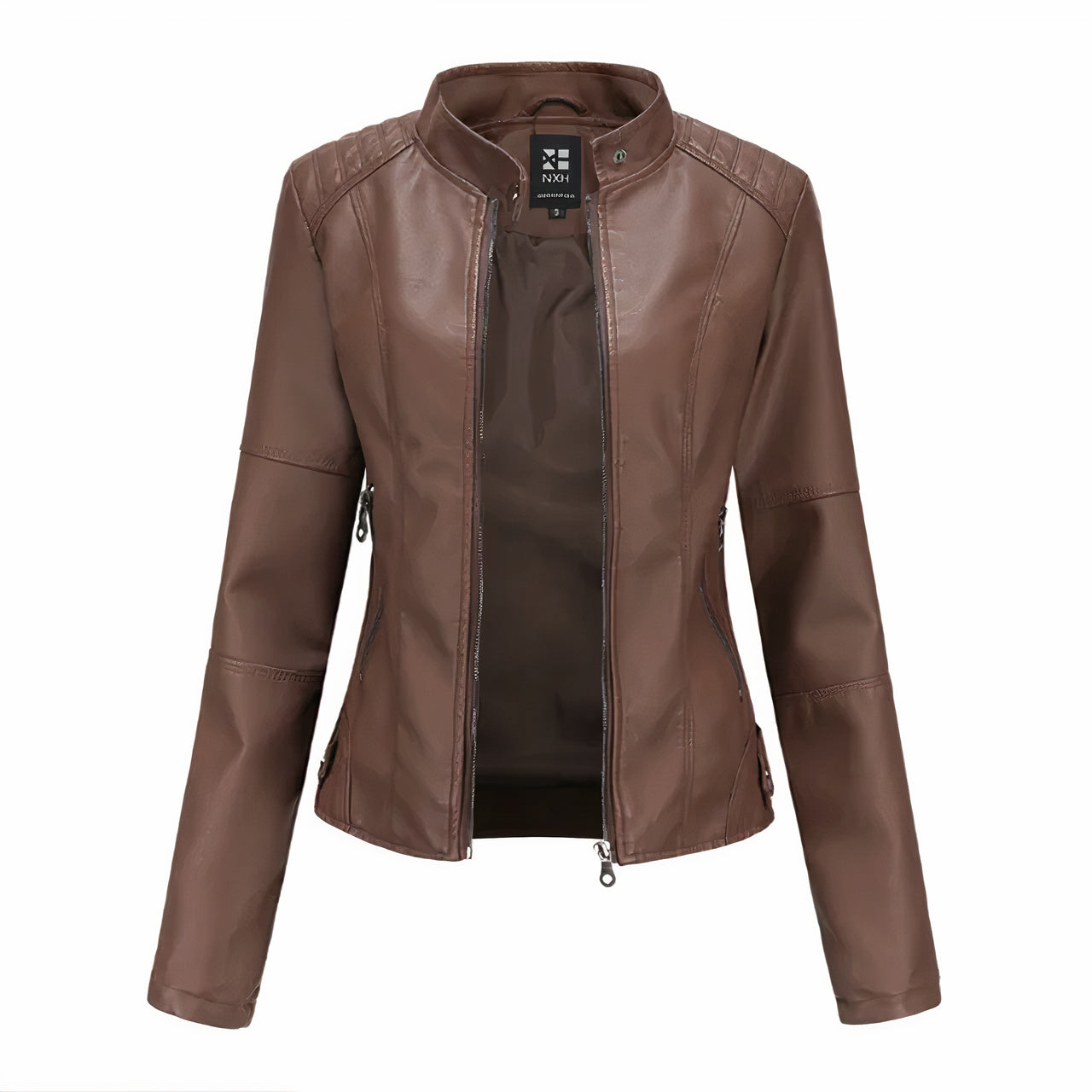 Elegante Lederjacke für Damen - Berthe