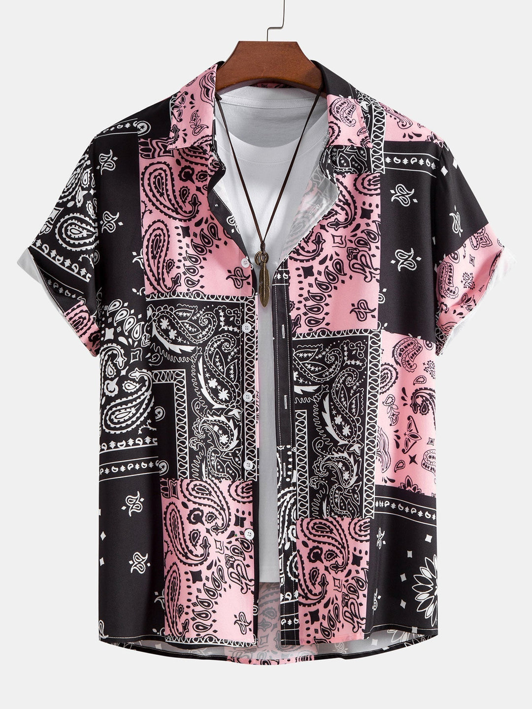 Modernes Paisley-Sommerhemd von George