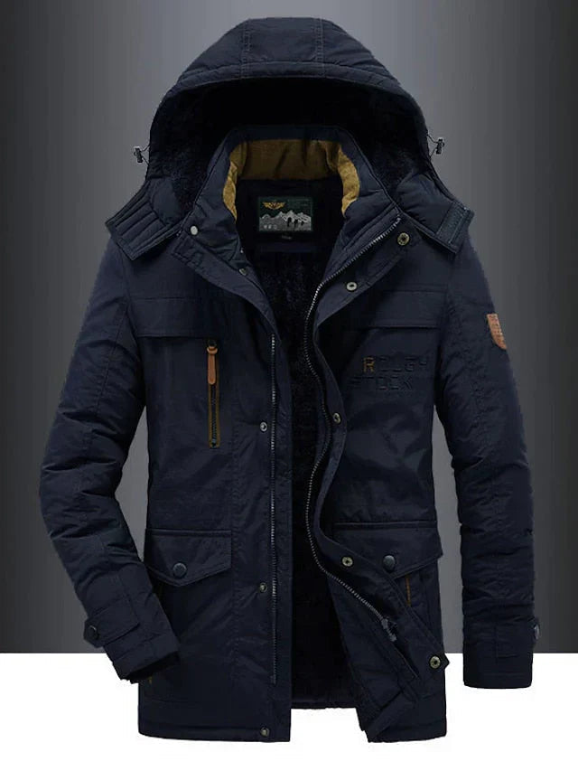 Herren Winterjacke mit Kapuze - Modell Clemens
