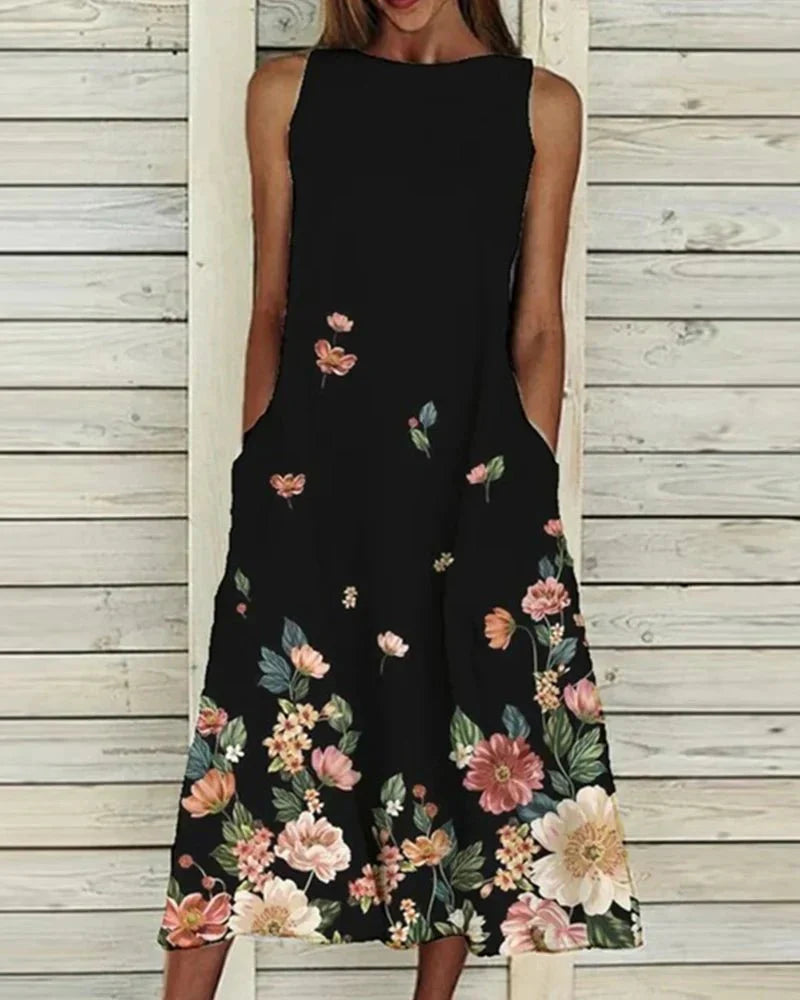 Winter Rose | Summer Flower Dress