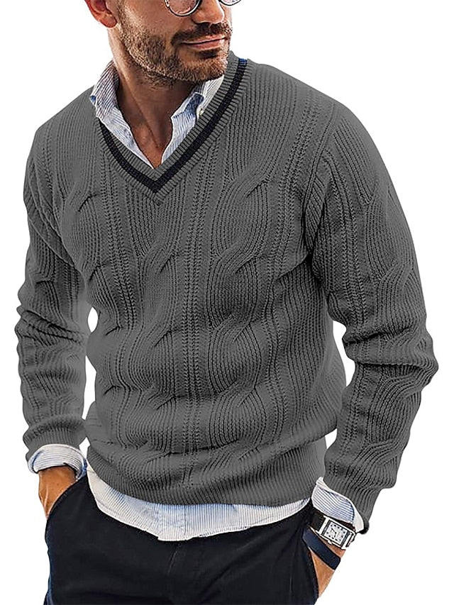 Elegantes Wollpullover Modell Hardy