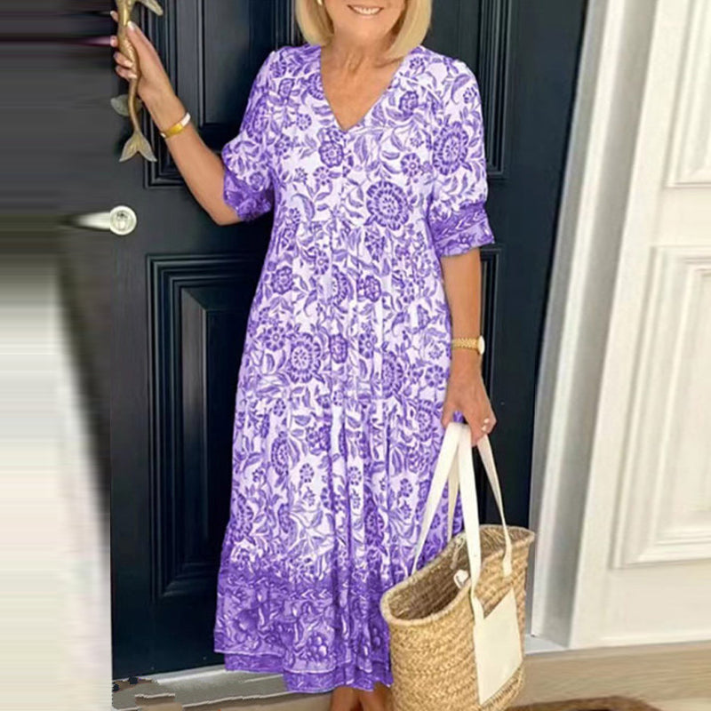 Kleid mit Daisy-Muster