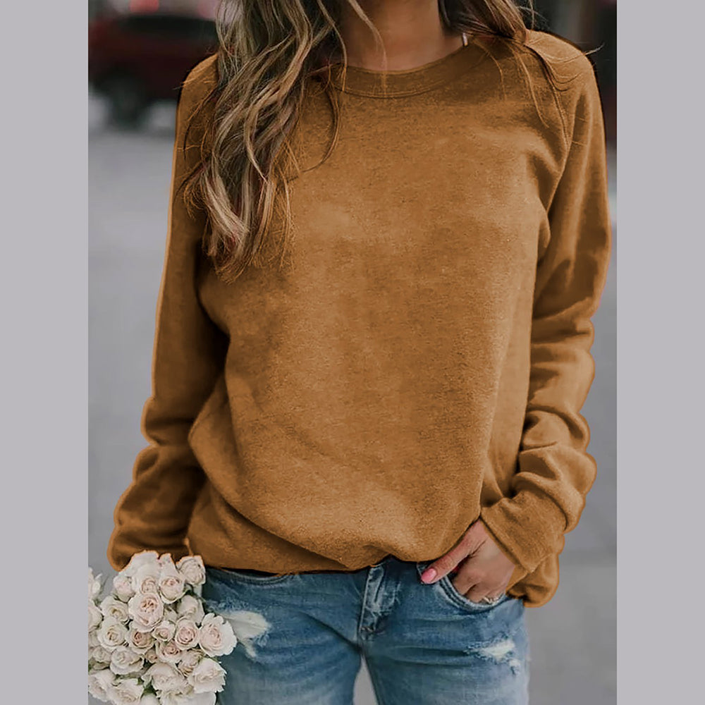 Stilvolles und bequemes Fudus Sweatshirt mit Rundhals