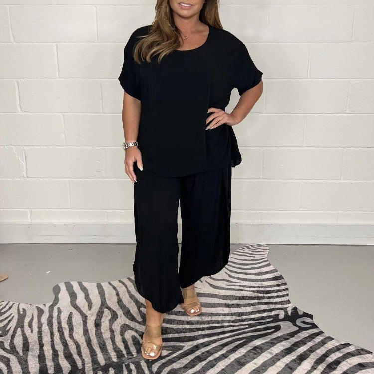 Celine Damen Zweiteiler: Bequemes Set