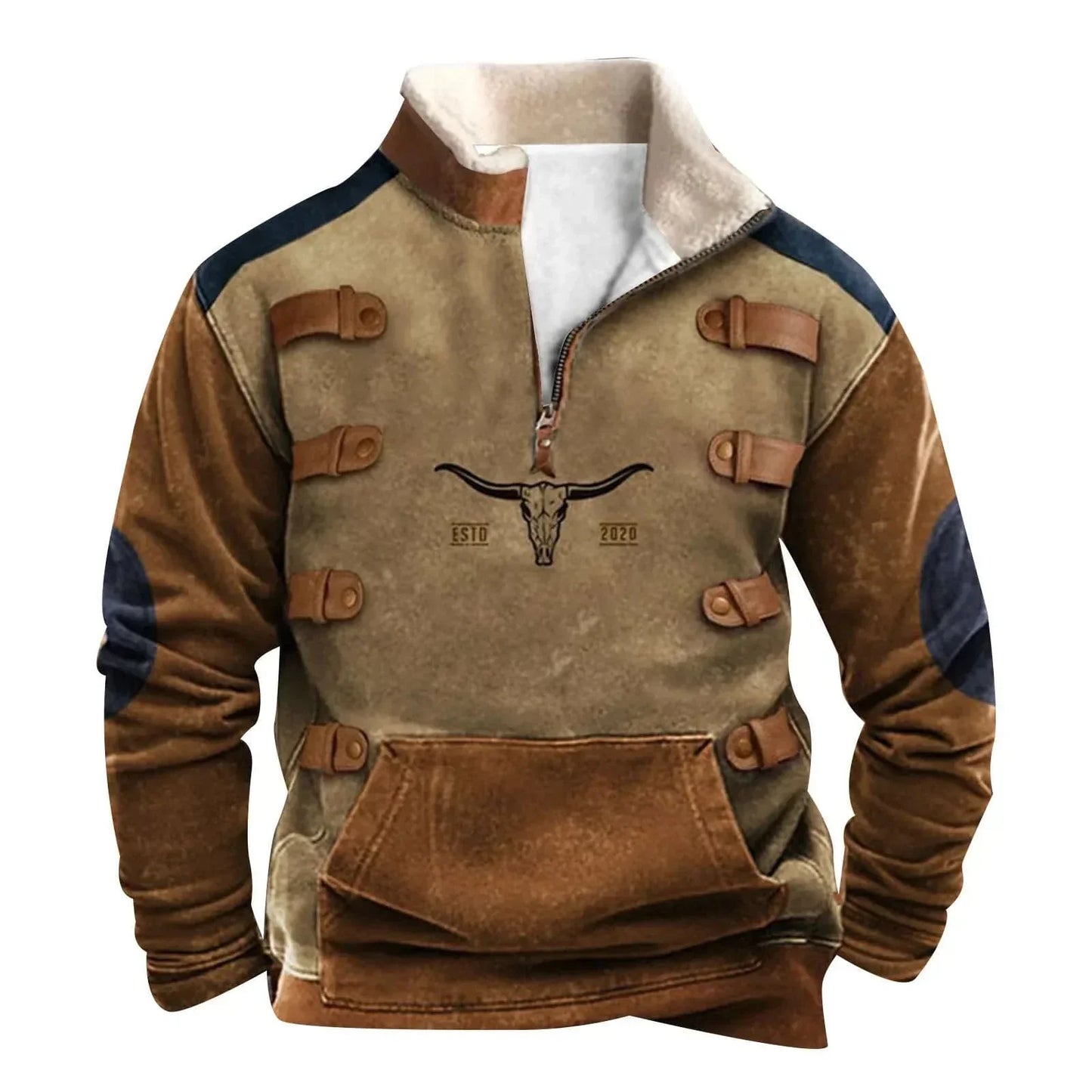 Fudus Sweatshirt: Vintage Style