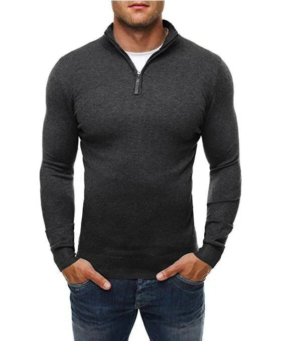Hendrik Herren Basic-Pullover