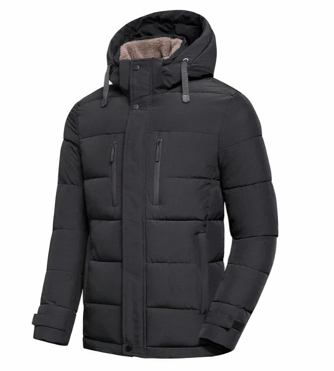 Herren Winterjacke mit abnehmbarer Kapuze, wasserdicht - Yannis