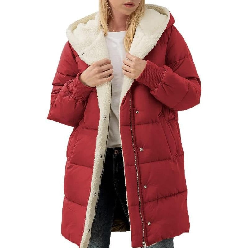 Baumwoll-Winterjacke für Damen - Modell Renate