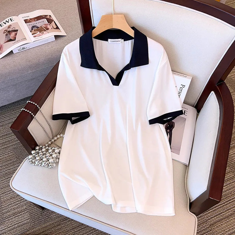 Designer T-shirts from Fudus: V-Neck 4-9XL Collar Styles