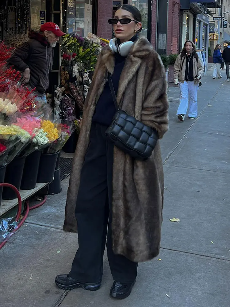 Krohn-e | Flauschiger Winter Trenchcoat