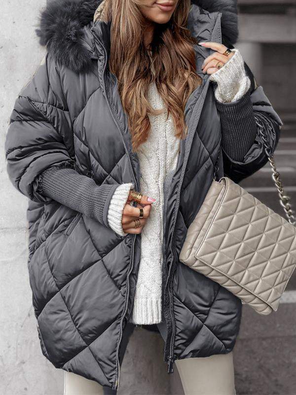 Krohn-e | Freizeitjacke für Damen, mit Kapuze & Baumwolle