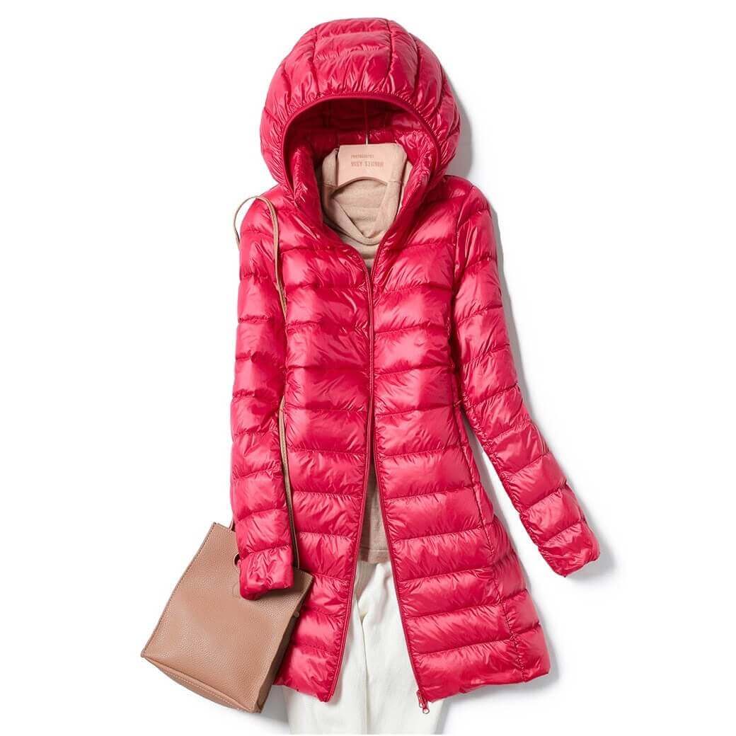 Krohn-e | Damen Ultraleichte Winter Freizeitjacke