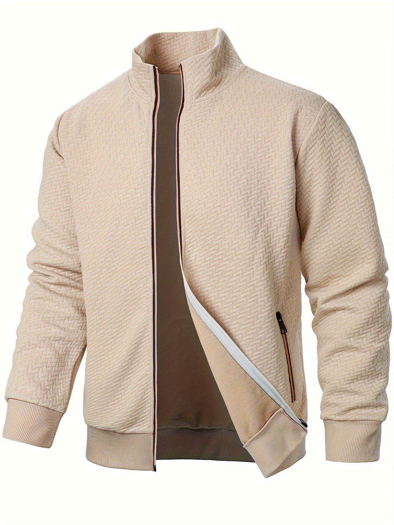 Krohn-e | Leichtgewicht Jacke mit Reißverschluss Polyester Modern und Funktional
