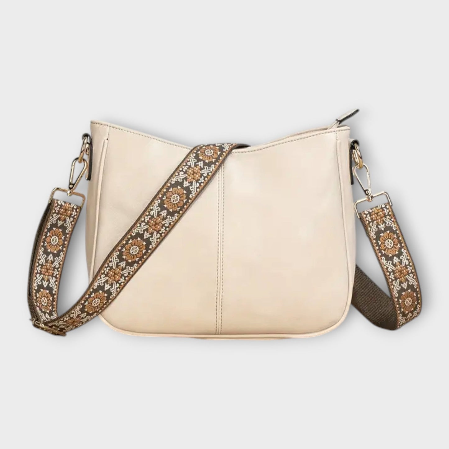 KROHN-E Damen Umhängetasche Bohemian-Stil verstellbarer Träger geräumig