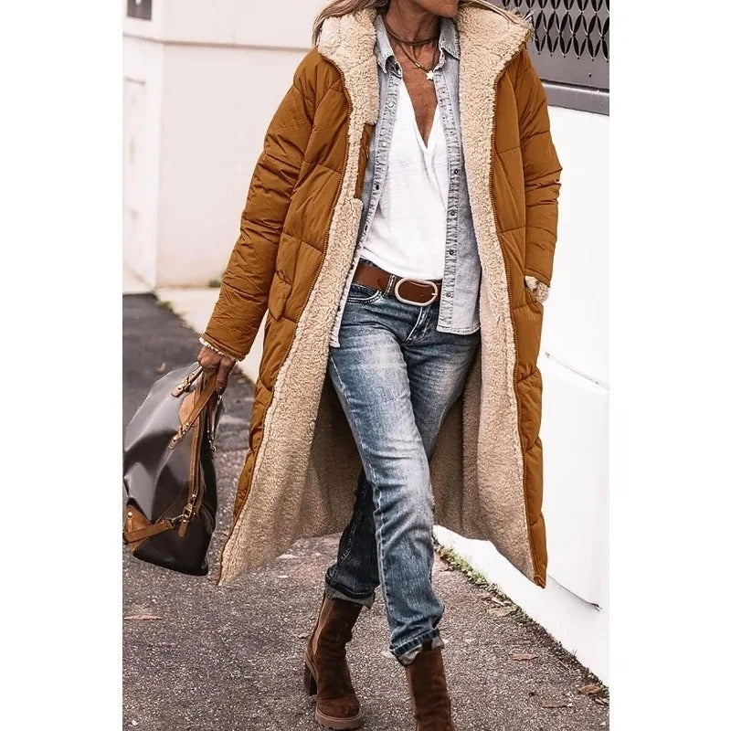 Krohn-e | Warme Damen Winterjacke mit Weicher Fütterung