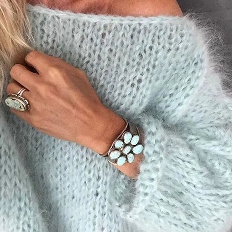 Krohn-e | Luxus Mohair Pullover
