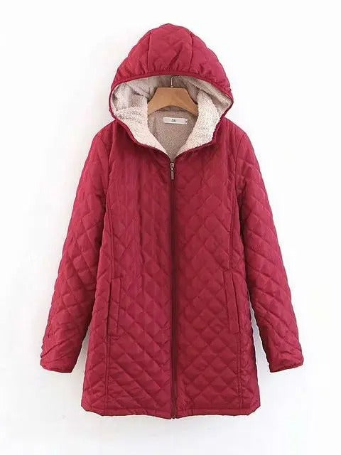 Krohn-e | Warme Steppjacke mit Kapuze