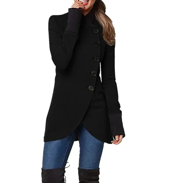 Krohn-e | Jacke mit Eckigem Knopfverschluss