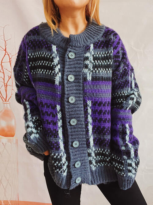 Krohn-e | Elegante und Lässige Allgemeine Strickjacke