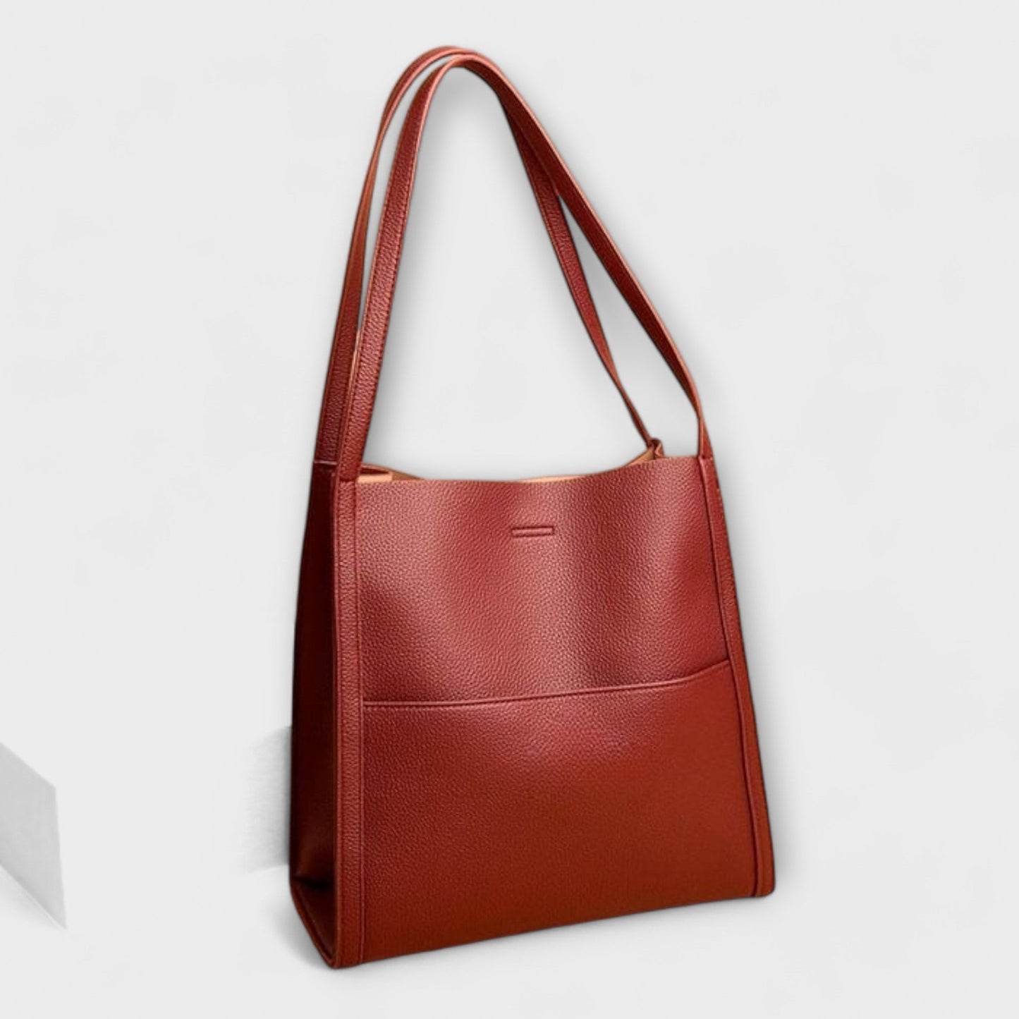 KROHN-E Damen Strukturierte Handtasche Geräumig Robust