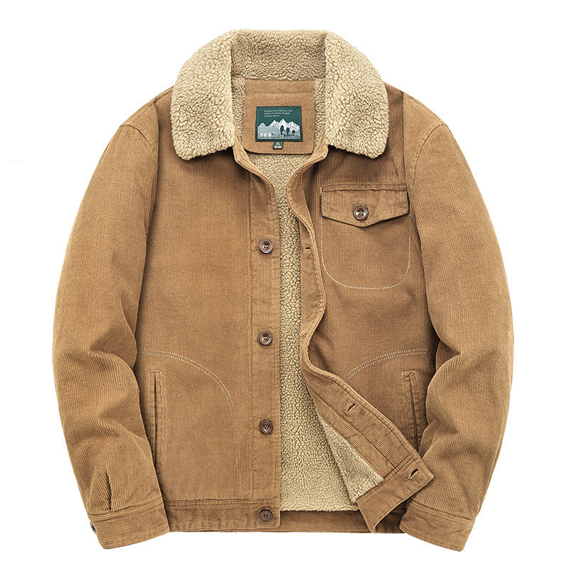 Herren-Cordjacke im Retro-Stil von Winston