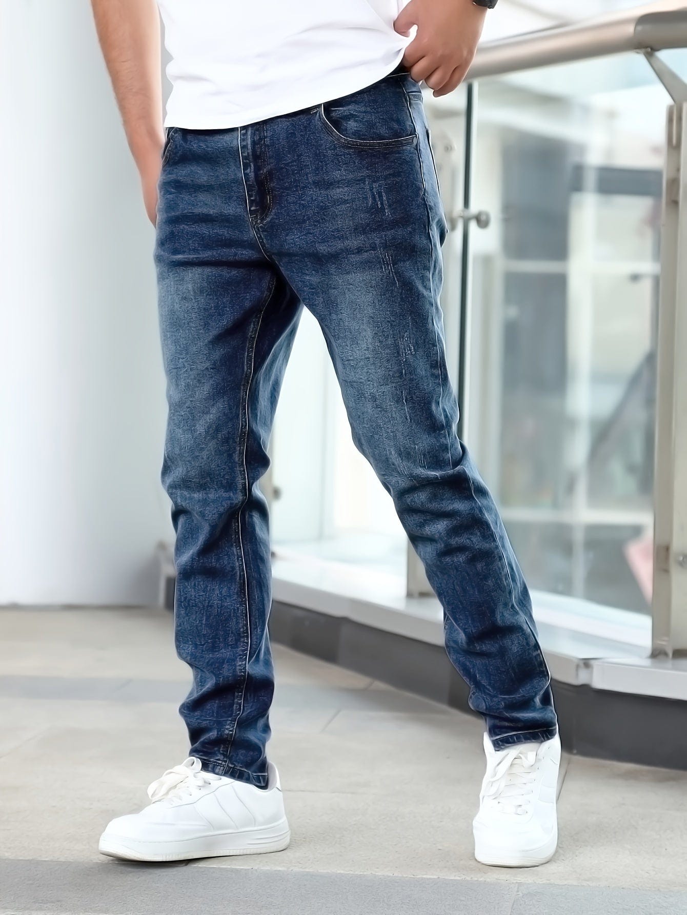 Bequeme Stretchjeans für Herren