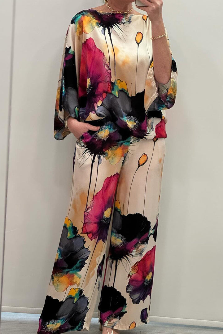 Odetta Satin Set für Damen