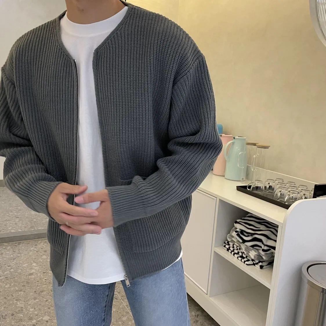 Krohn-e | Lässiger Cardigan Herren