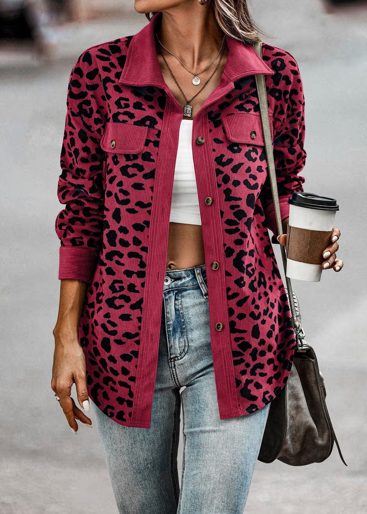 Krohn-e | Leopardenjacke für Damen