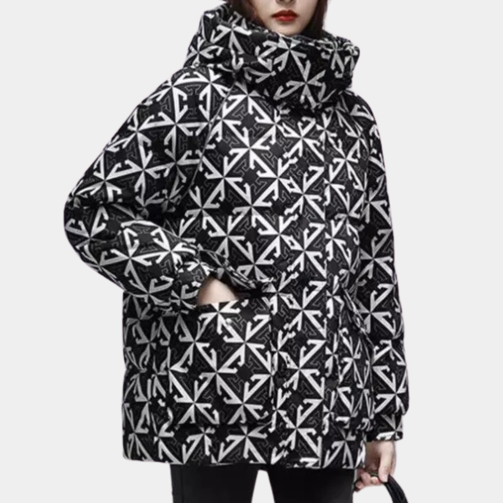 Krohn-e | Warme gepolsterte Winterjacke für Damen
