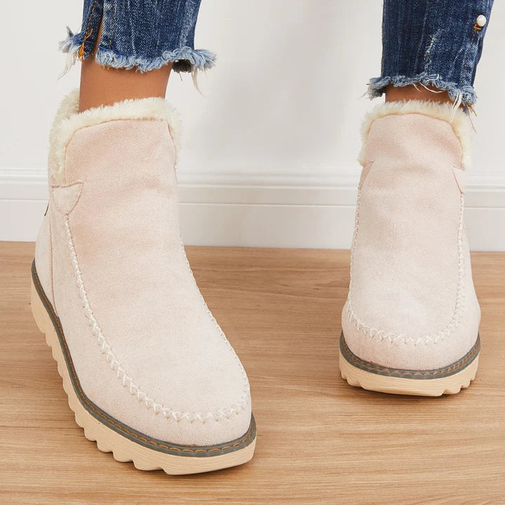 Krohn-e | Fell Baumwollgefütterte Stiefel