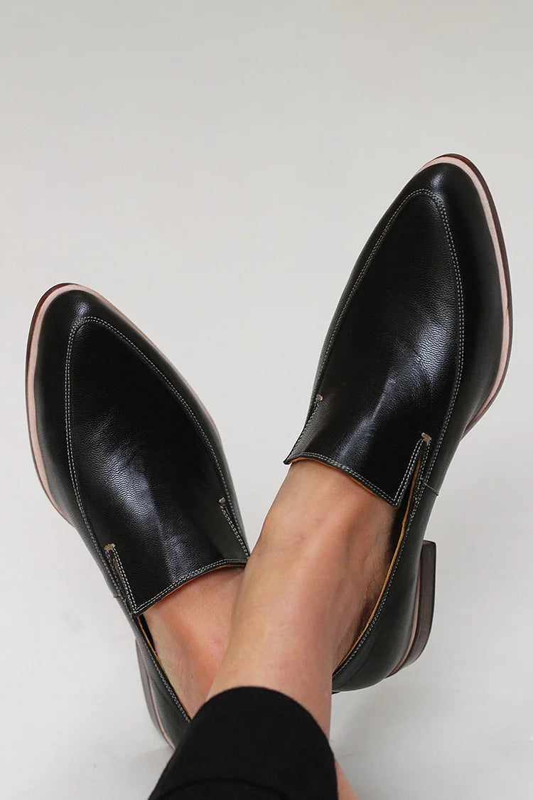 KROHN-E Damen Loafer Minimalistisch Elegantes Design