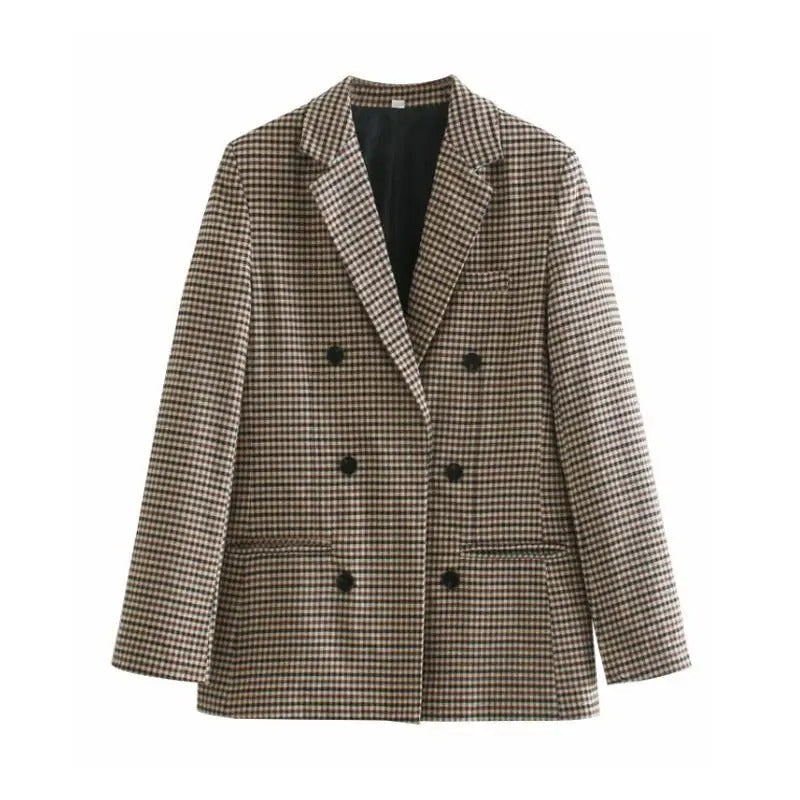Krohn-e | Klassischer Karierter Blazer