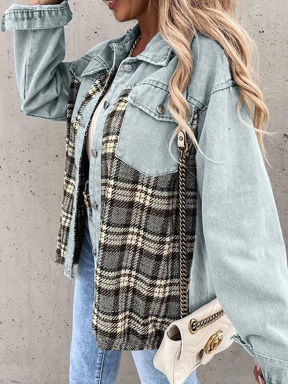 Krohn-e | Vintage-Flanelljacke für Frauen