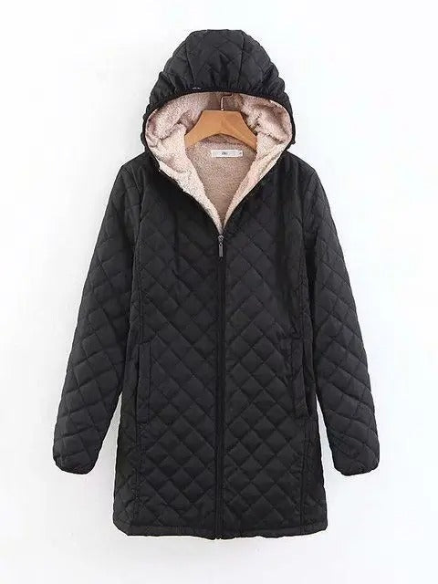 Krohn-e | Warme Steppjacke mit Kapuze